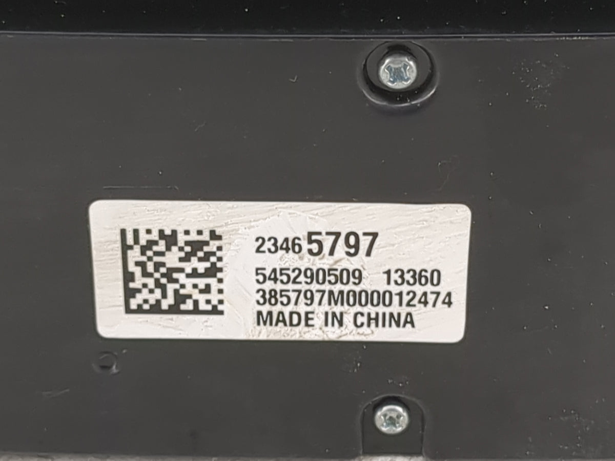 2014-2016 Chevrolet Malibu Climate Control Module Temperature AC/Heater Replacement P/N:23465797 Fits Fits 2014 2015 2016 OE