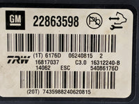 2013-2016 Chevrolet Malibu ABS Pump Control Module Replacement P/N:22863598 Fits Fits 2012 2013 2014 2015 2016 OEM Used Auto