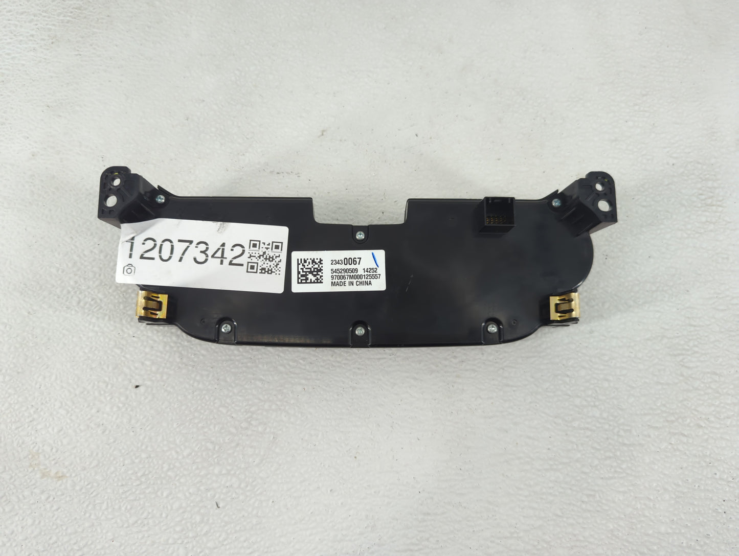 2014 Chevrolet Malibu Climate Control Module Temperature AC/Heater Replacement P/N:23430067 Fits OEM Used Auto Parts - Oemus