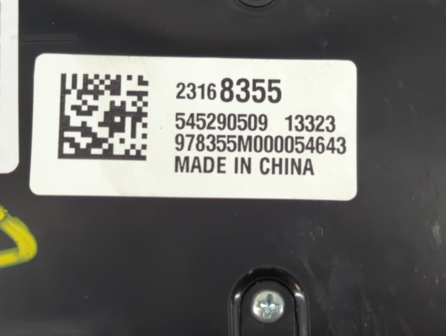 2014-2014 Chevrolet Malibu Radio Control Panel - Oemusedautoparts1.com