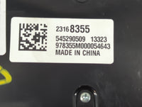 2014-2014 Chevrolet Malibu Radio Control Panel - Oemusedautoparts1.com