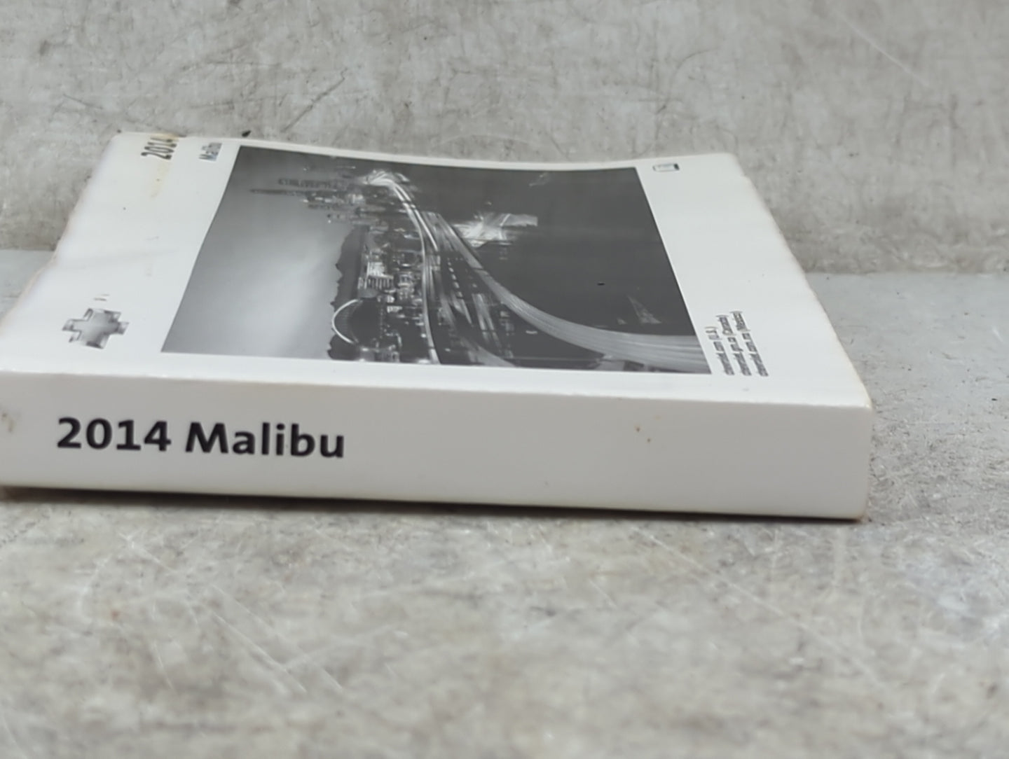 2014 Chevrolet Malibu Owners Manual Book Guide OEM Used Auto Parts - Oemusedautoparts1.com