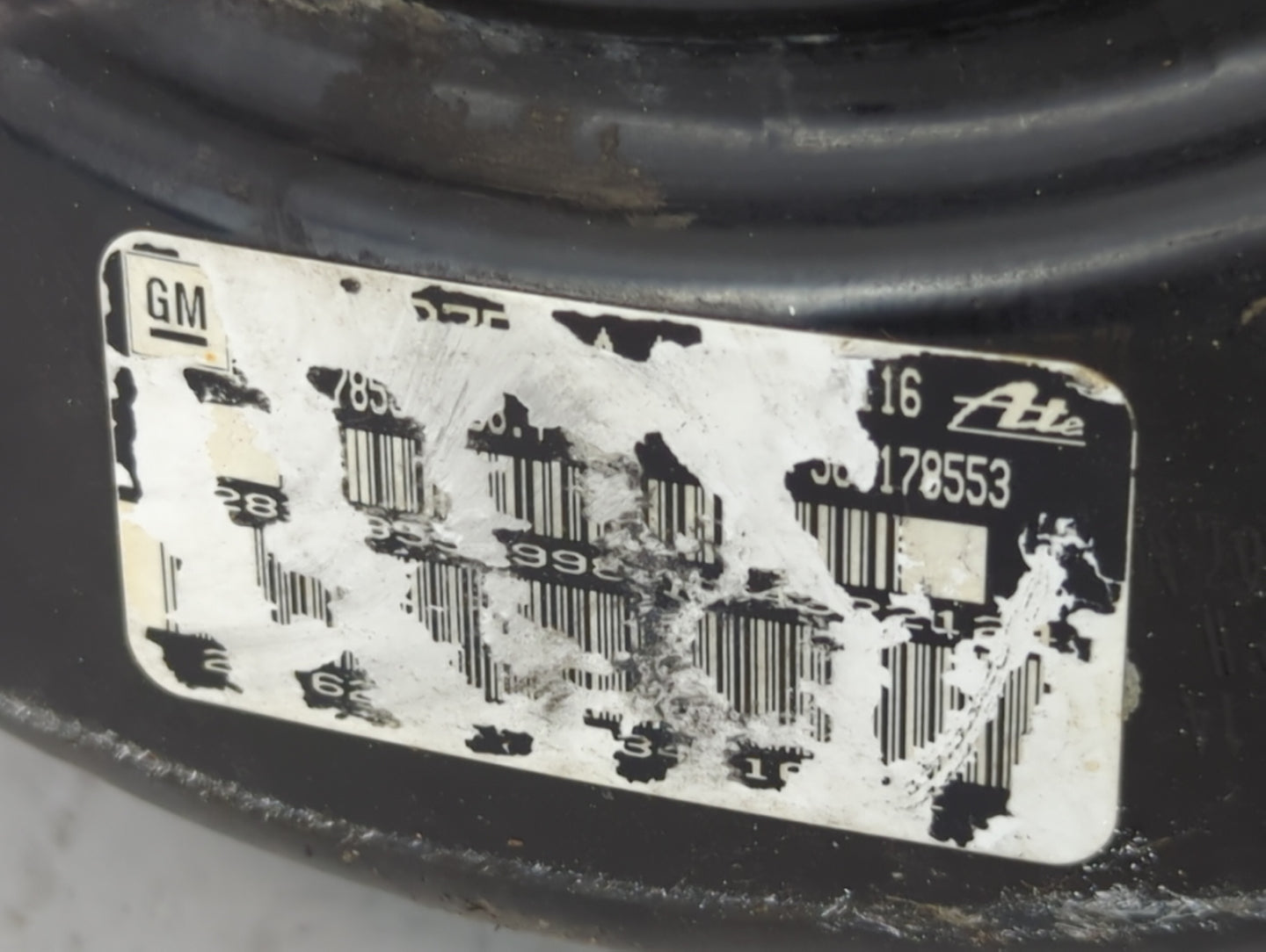 2013-2016 Chevrolet Malibu Power Brake Booster Oem 1258589 - Oemusedautoparts1.com