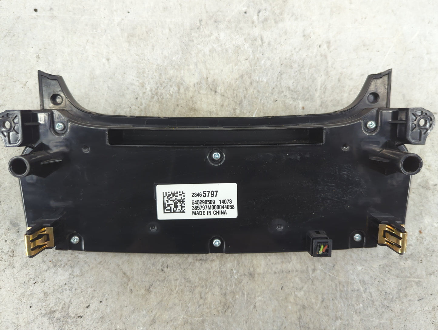2014-2016 Chevrolet Malibu Climate Control Module Temperature AC/Heater Replacement Fits Fits 2014 2015 2016 OEM Used Auto P