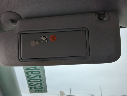 2013-2016 Chevrolet Malibu Sun Visor Shade Replacement Driver Left Mirror Fits Fits 2013 2014 2015 2016 OEM Used Auto Parts