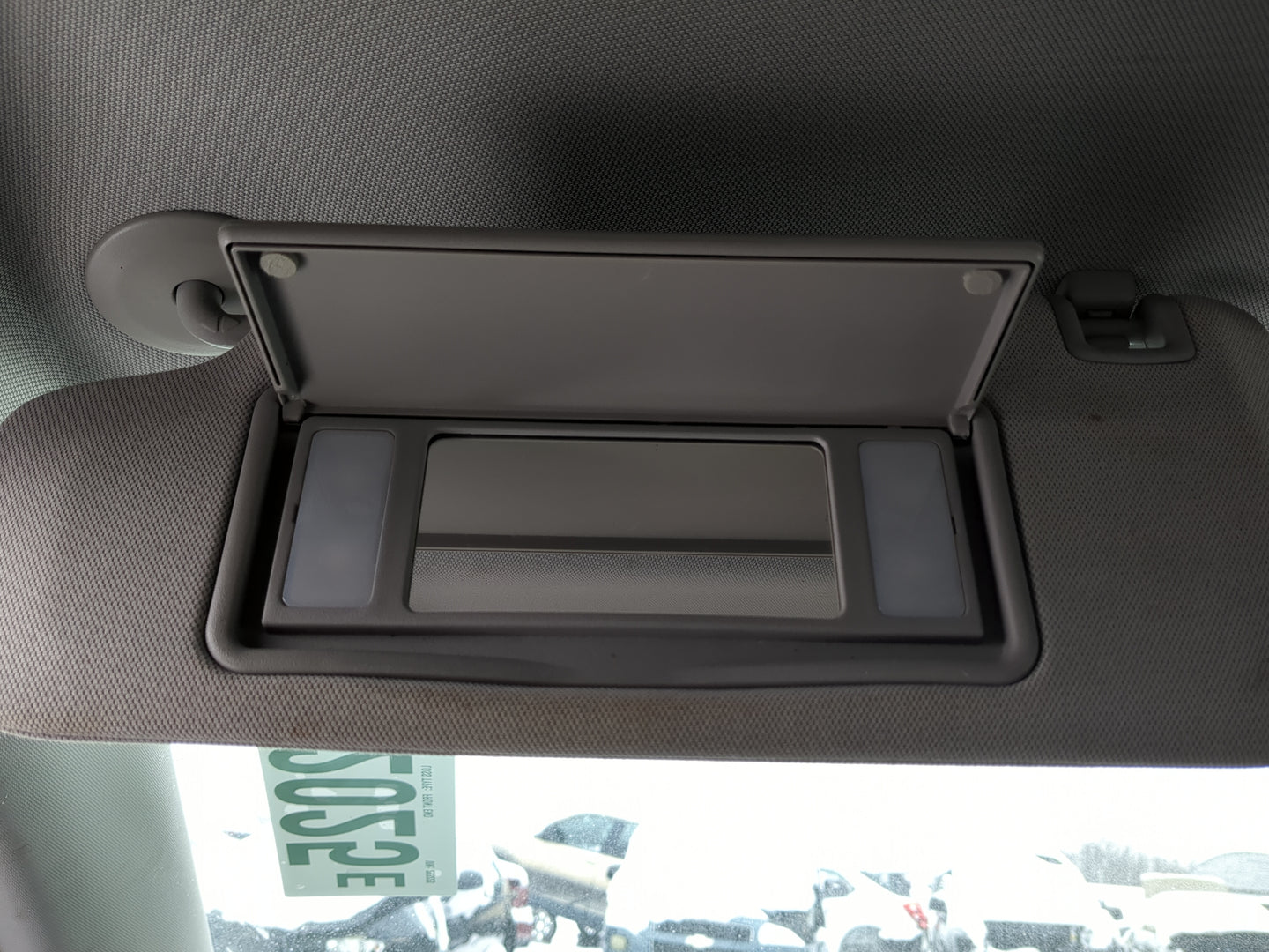 2013-2016 Chevrolet Malibu Sun Visor Shade Replacement Driver Left Mirror Fits Fits 2013 2014 2015 2016 OEM Used Auto Parts 