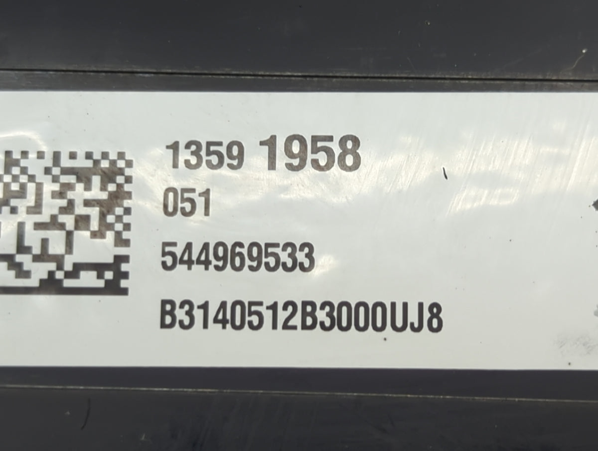 2014-2014 Chevrolet Malibu Communication Control Module 1258688 - Oemusedautoparts1.com