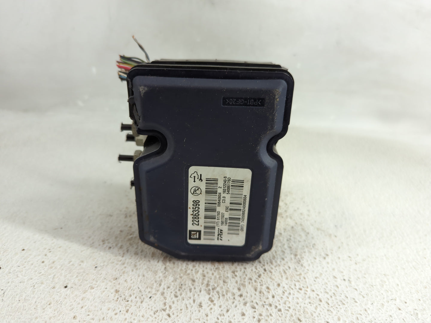 2013-2016 Chevrolet Malibu ABS Pump Control Module Replacement P/N:22863598 Fits Fits 2012 2013 2014 2015 2016 OEM Used Auto