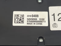 2014-2014 Chevrolet Malibu Radio Control Panel - Oemusedautoparts1.com