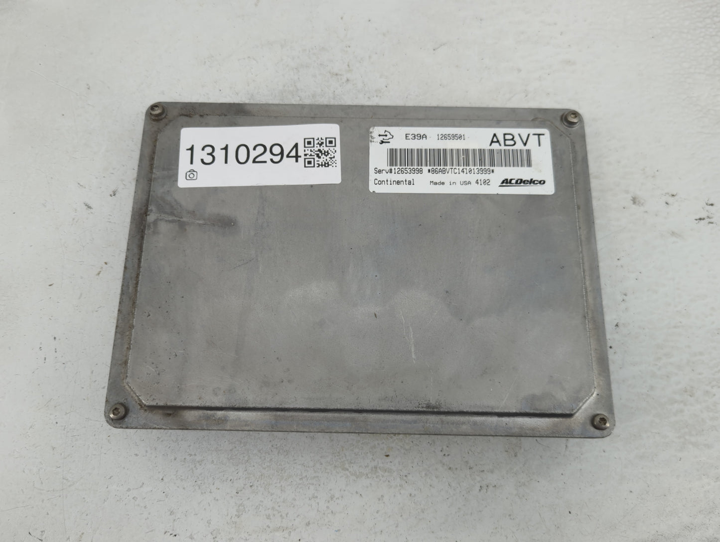 2013-2016 Chevrolet Malibu PCM Engine Control Computer ECU ECM PCU OEM P/N:12659501 Fits Fits 2013 2014 2015 2016 OEM Used A