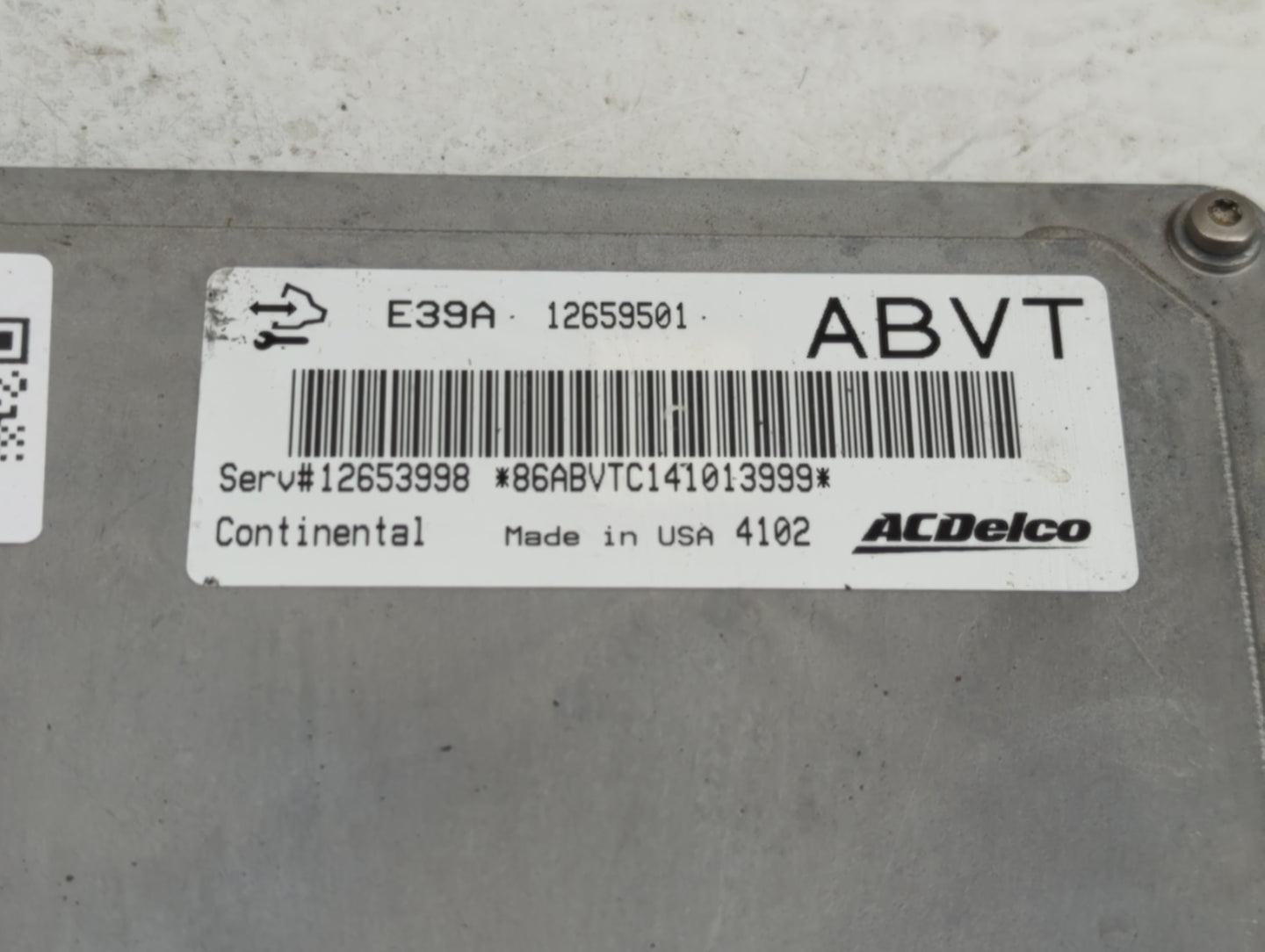 2013-2016 Chevrolet Malibu PCM Engine Control Computer ECU ECM PCU OEM P/N:12659501 Fits Fits 2013 2014 2015 2016 OEM Used A