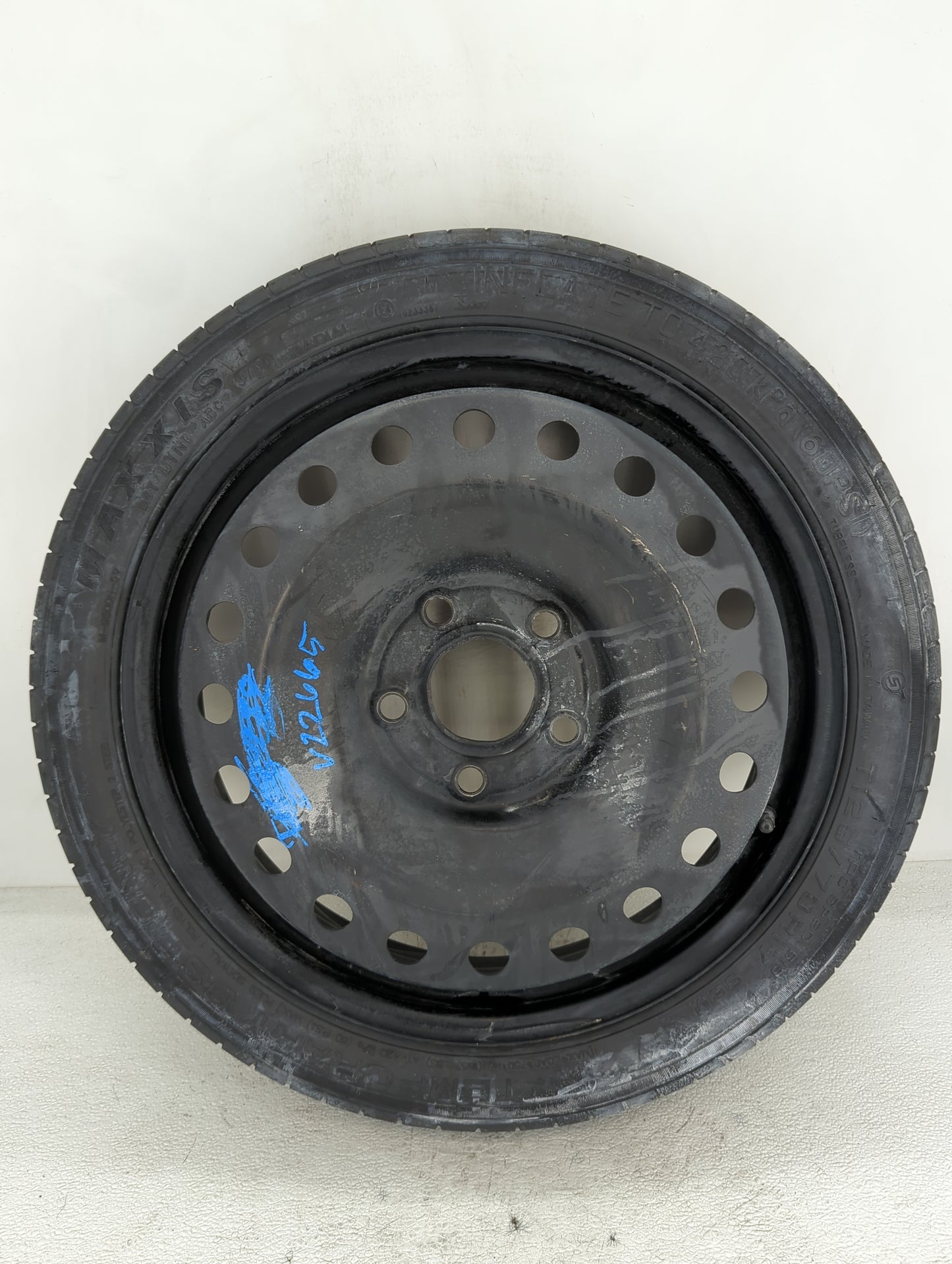 2013-2016 Chevrolet Malibu Spare Donut Tire Wheel Rim Oem - Oemusedautoparts1.com