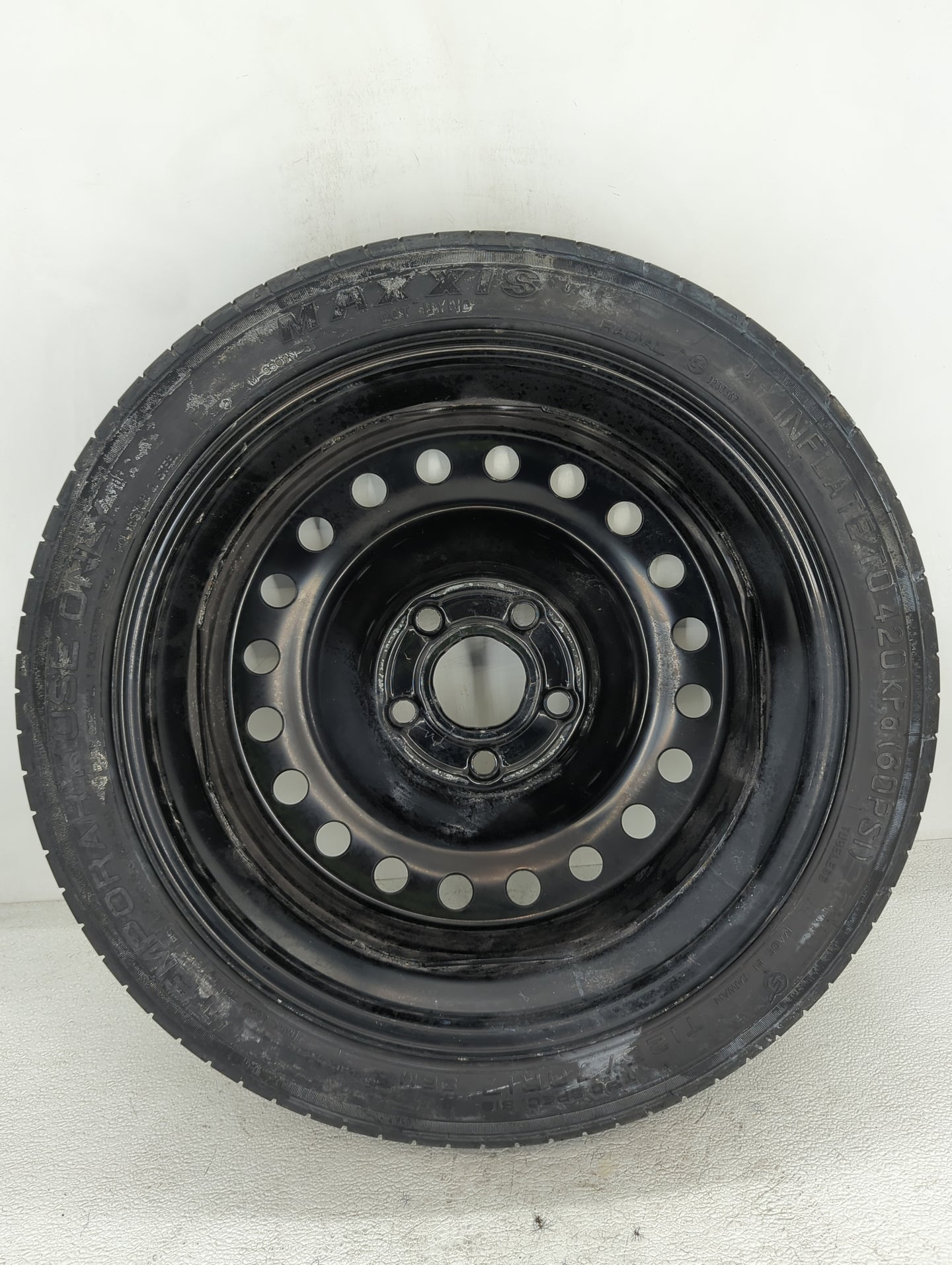 2013-2016 Chevrolet Malibu Spare Donut Tire Wheel Rim Oem - Oemusedautoparts1.com