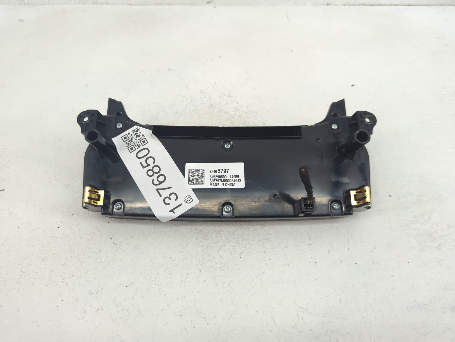 2014-2016 Chevrolet Malibu Climate Control Module Temperature AC/Heater Replacement P/N:545290509 23465797 Fits OEM Used Aut