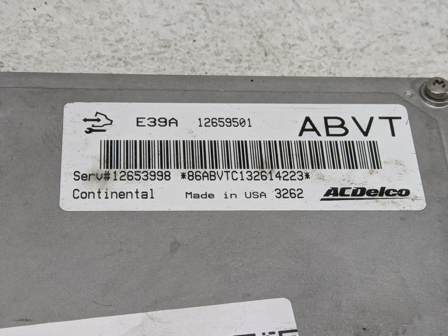 2013-2016 Chevrolet Malibu PCM Engine Control Computer ECU ECM PCU OEM P/N:12659501 Fits Fits 2013 2014 2015 2016 OEM Used A