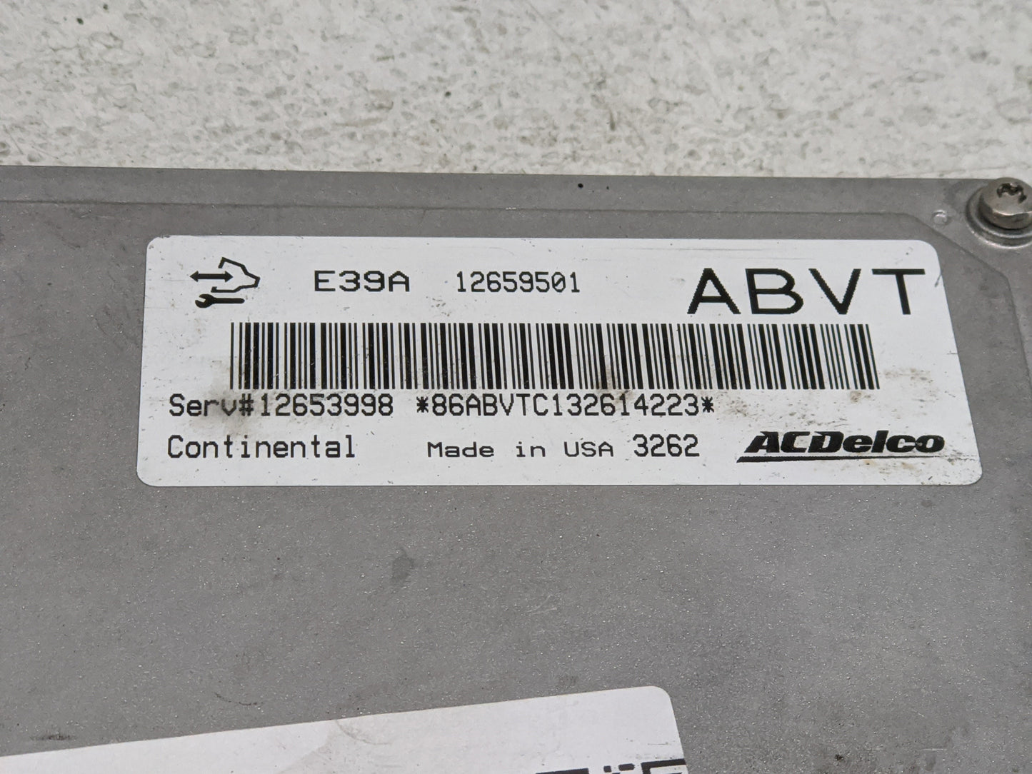 2013-2016 Chevrolet Malibu PCM Engine Control Computer ECU ECM PCU OEM P/N:12659501 Fits Fits 2013 2014 2015 2016 OEM Used A