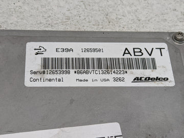 2013-2016 Chevrolet Malibu PCM Engine Control Computer ECU ECM PCU OEM P/N:12659501 Fits Fits 2013 2014 2015 2016 OEM Used Auto Parts