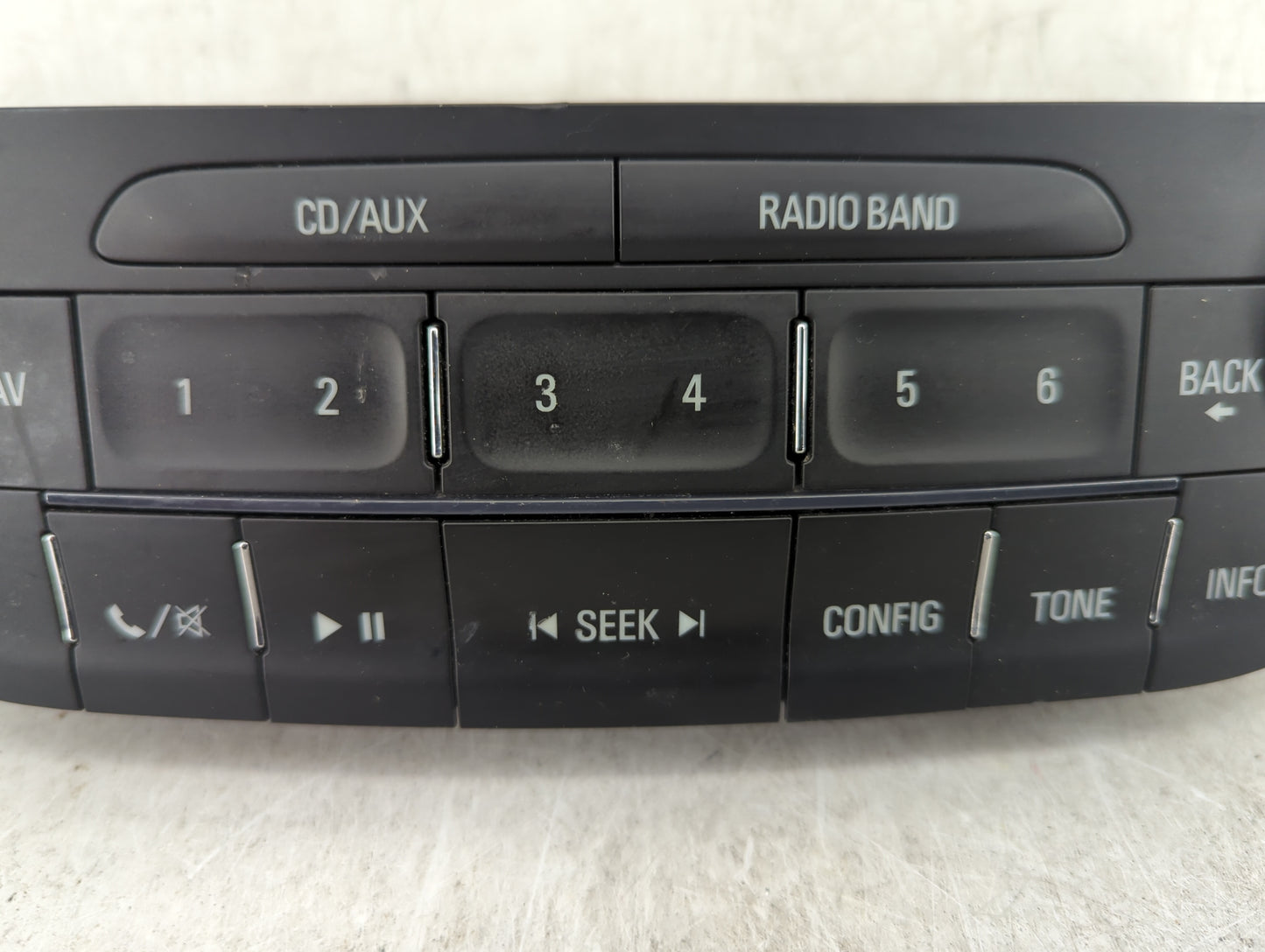 2014-2016 Chevrolet Malibu Radio AM FM Cd Player Receiver Replacement P/N:23430066 Fits Fits 2014 2015 2016 OEM Used Auto Pa