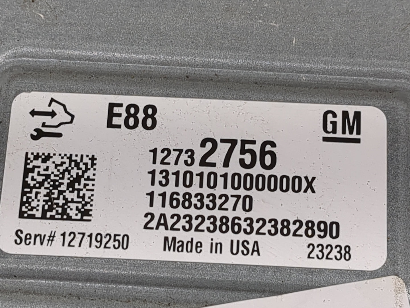 2013-2016 Chevrolet Malibu PCM Engine Control Computer ECU ECM PCU OEM P/N:12732756 12719250 Fits Fits 2013 2014 2015 2016 O