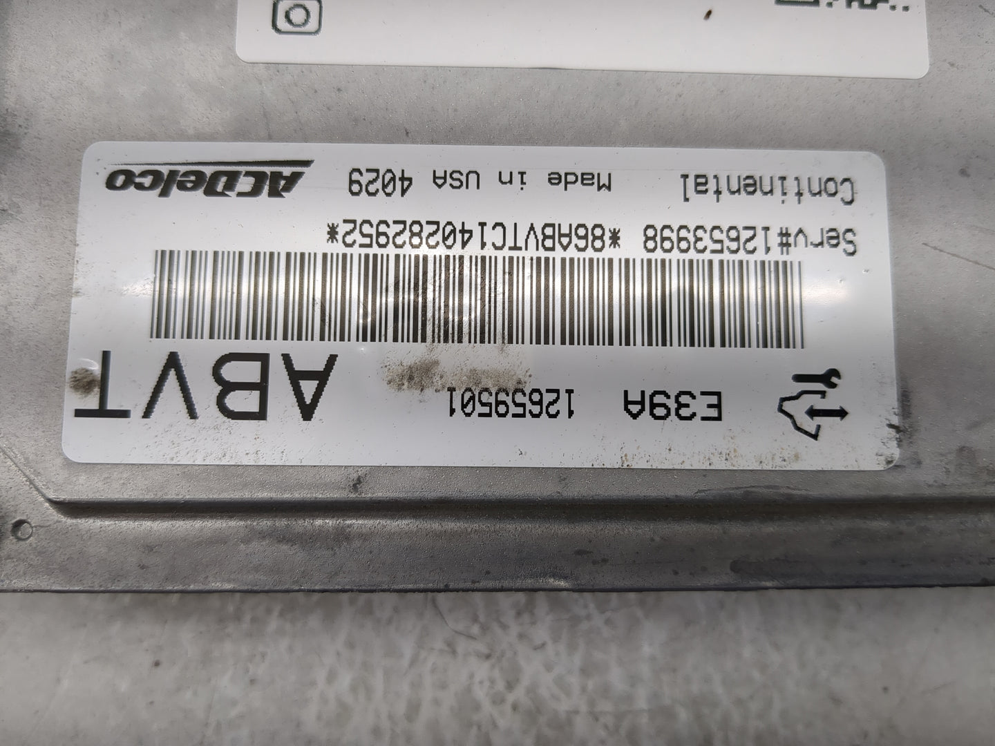 2013-2016 Chevrolet Malibu PCM Engine Control Computer ECU ECM PCU OEM P/N:12653998 12659501, E39A Fits Fits 2013 2014 2015 
