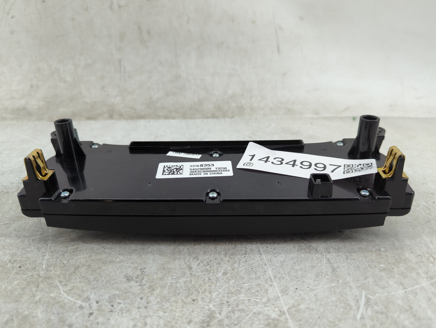 2014-2016 Chevrolet Malibu Climate Control Module Temperature AC/Heater Replacement P/N:23168353 545290509 Fits OEM Used Aut