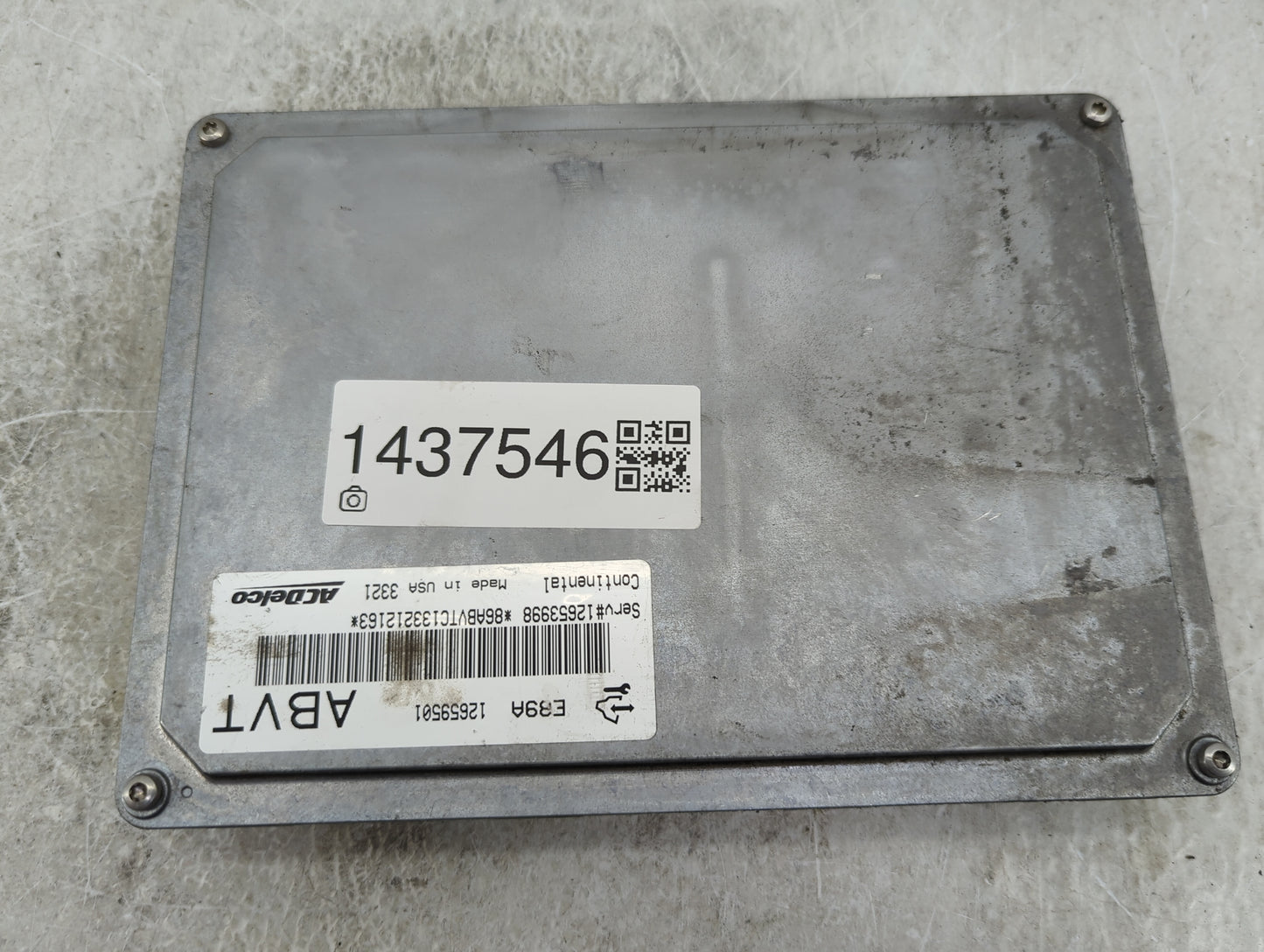 2013-2016 Chevrolet Malibu PCM Engine Control Computer ECU ECM PCU OEM P/N:12653998 12659501, E89A Fits Fits 2013 2014 2015 