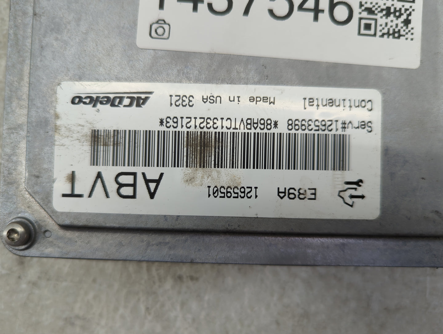 2013-2016 Chevrolet Malibu PCM Engine Control Computer ECU ECM PCU OEM P/N:12653998 12659501, E89A Fits Fits 2013 2014 2015 