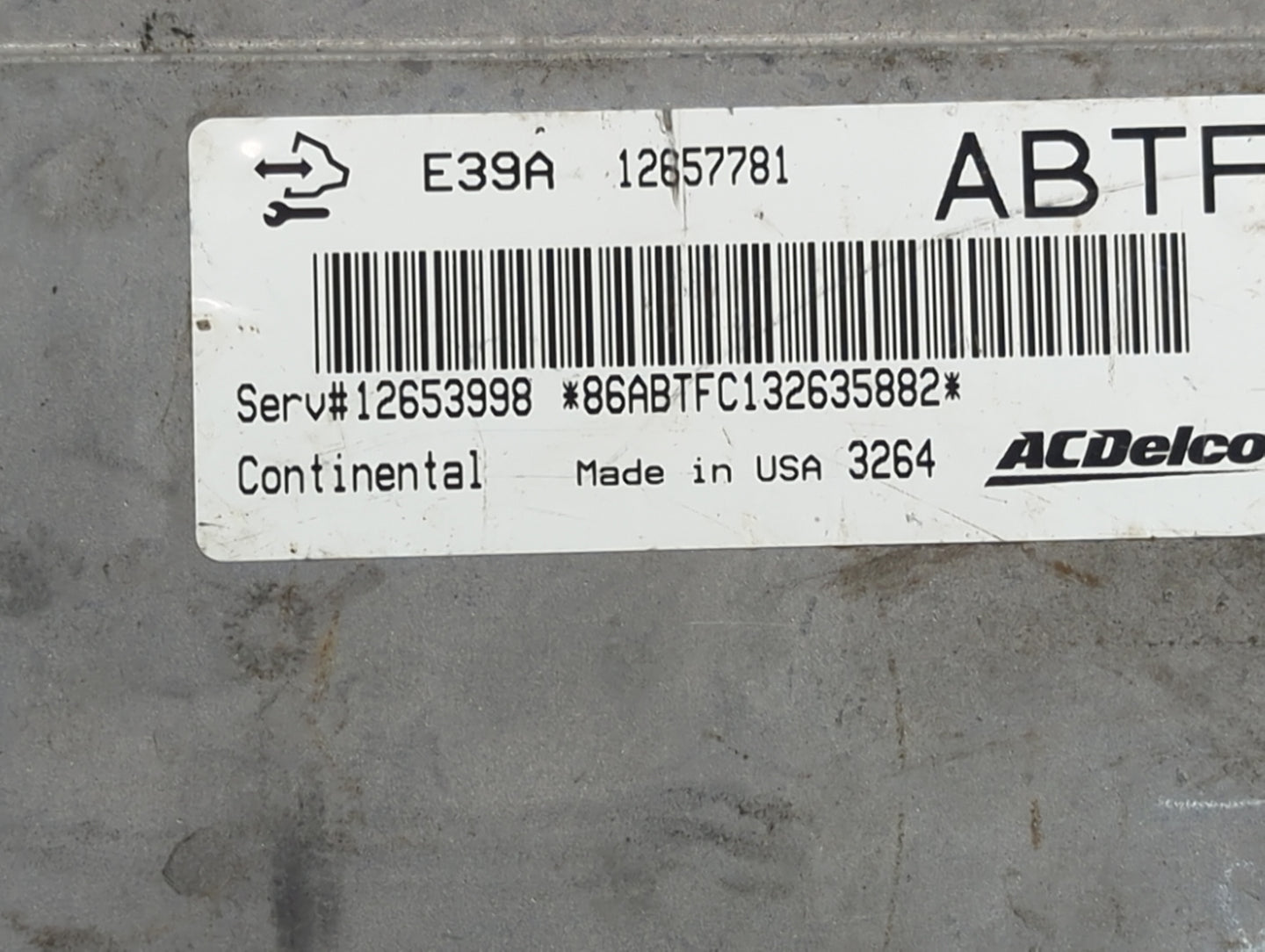 2013-2016 Chevrolet Malibu PCM Engine Control Computer ECU ECM PCU OEM P/N:12657781 12653998 Fits Fits 2013 2014 2015 2016 O