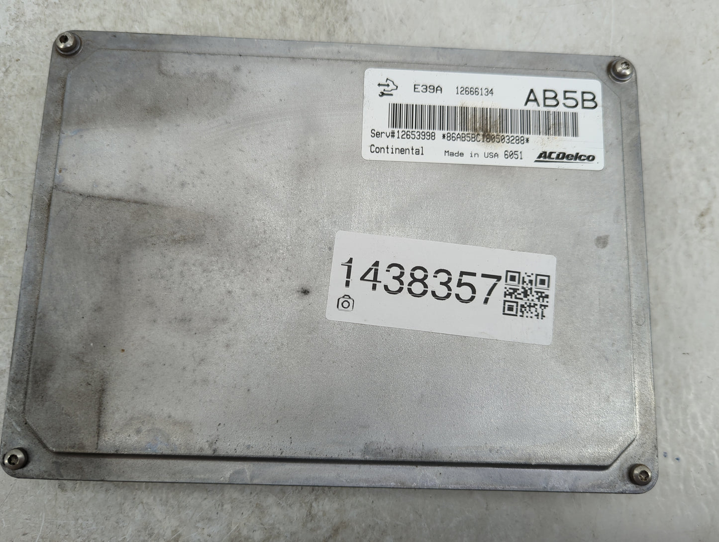 2013-2016 Chevrolet Malibu PCM Engine Control Computer ECU ECM PCU OEM P/N:12666134 12653998 Fits Fits 2013 2014 2015 2016 O