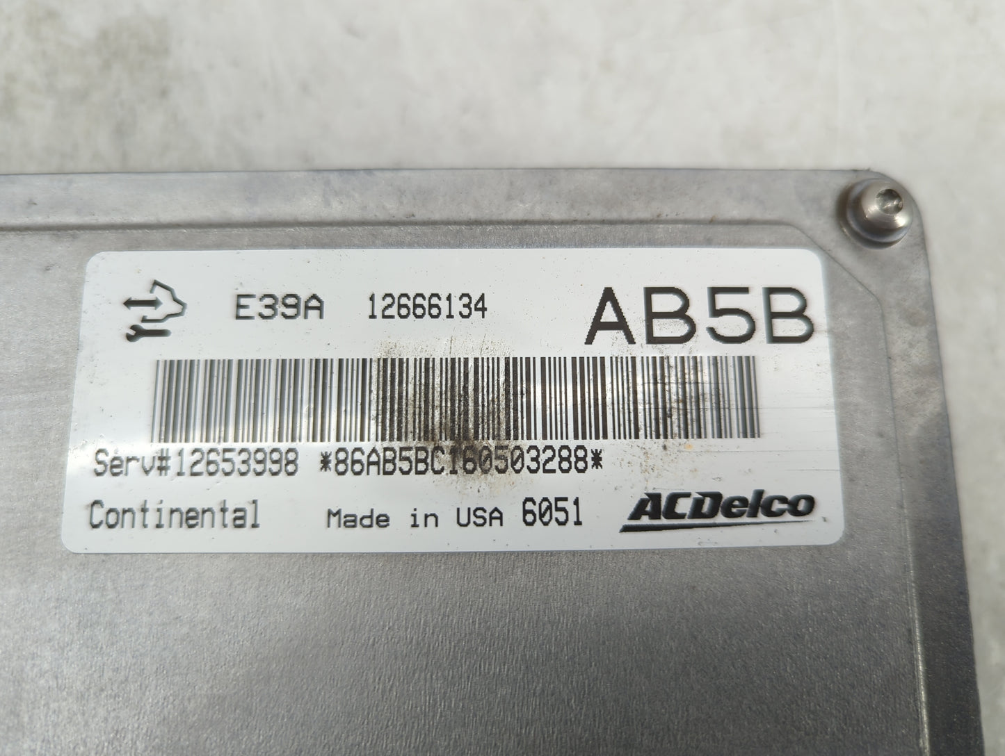 2013-2016 Chevrolet Malibu PCM Engine Control Computer ECU ECM PCU OEM P/N:12666134 12653998 Fits Fits 2013 2014 2015 2016 O