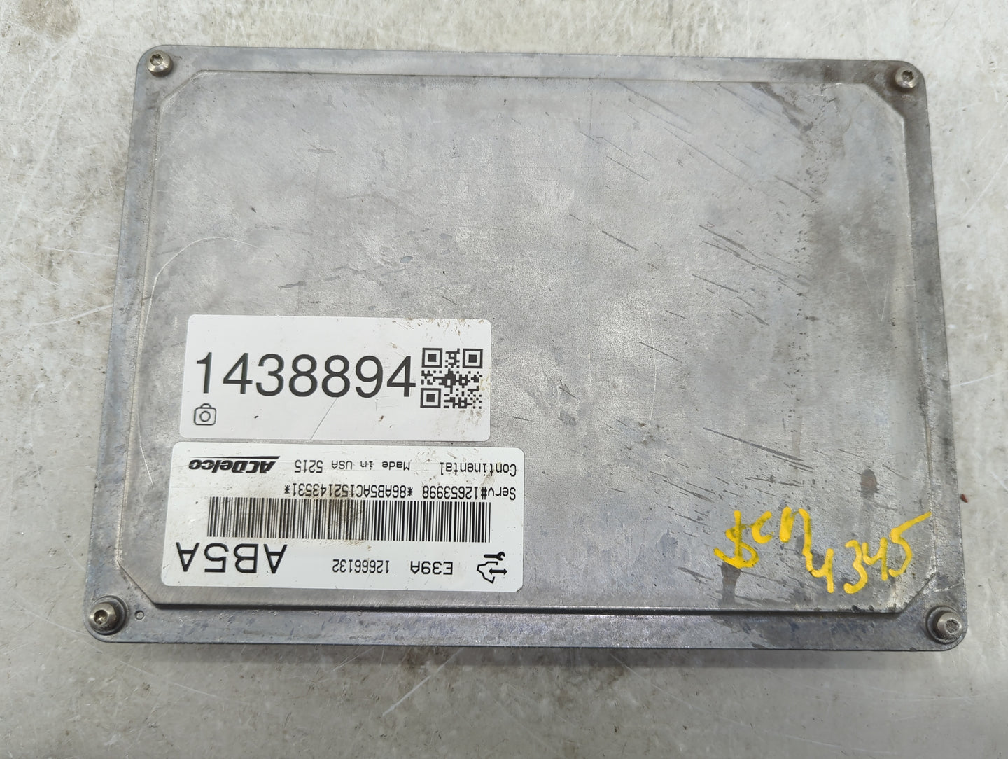 2013-2016 Chevrolet Malibu PCM Engine Control Computer ECU ECM PCU OEM P/N:12653998 12666132 Fits Fits 2013 2014 2015 2016 O