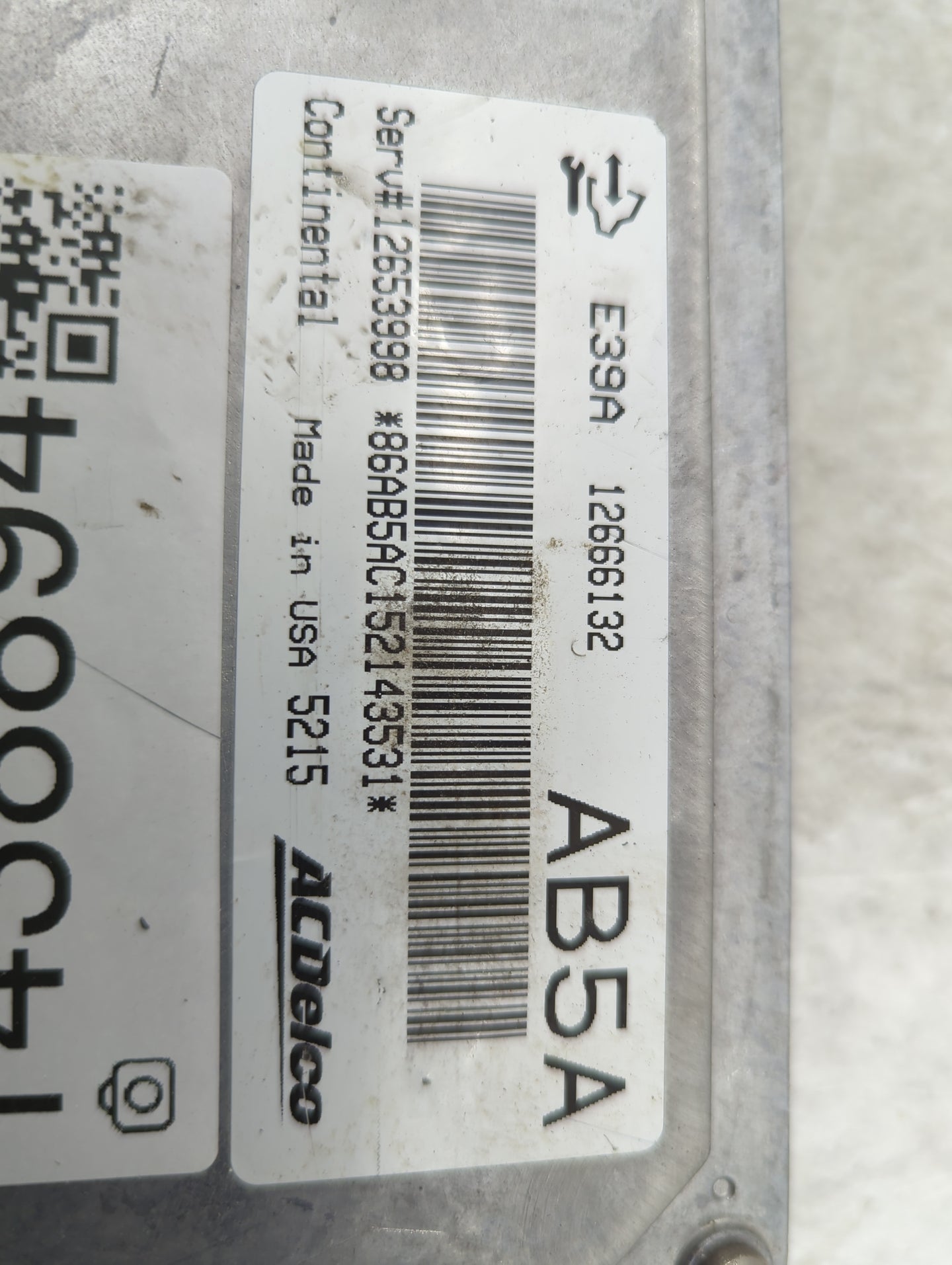 2013-2016 Chevrolet Malibu PCM Engine Control Computer ECU ECM PCU OEM P/N:12653998 12666132 Fits Fits 2013 2014 2015 2016 O