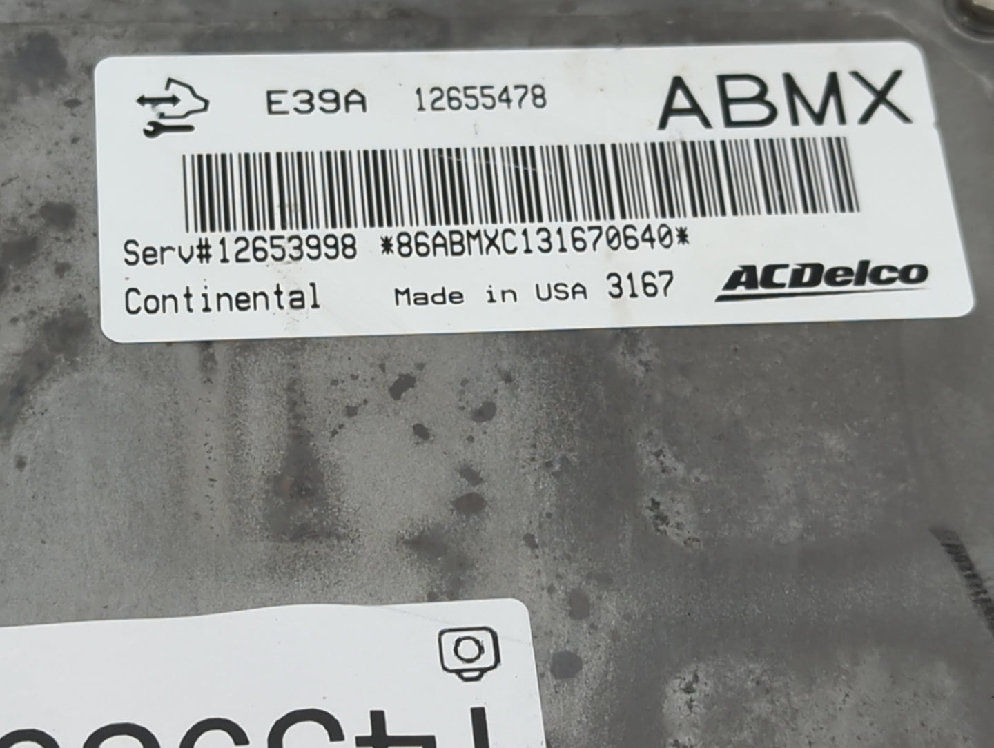 2013-2016 Chevrolet Malibu PCM Engine Control Computer ECU ECM PCU OEM P/N:12655478 12653998 Fits Fits 2013 2014 2015 2016 O