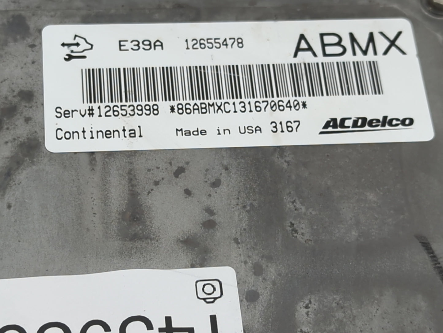 2013-2016 Chevrolet Malibu PCM Engine Control Computer ECU ECM PCU OEM P/N:12655478 12653998 Fits Fits 2013 2014 2015 2016 O