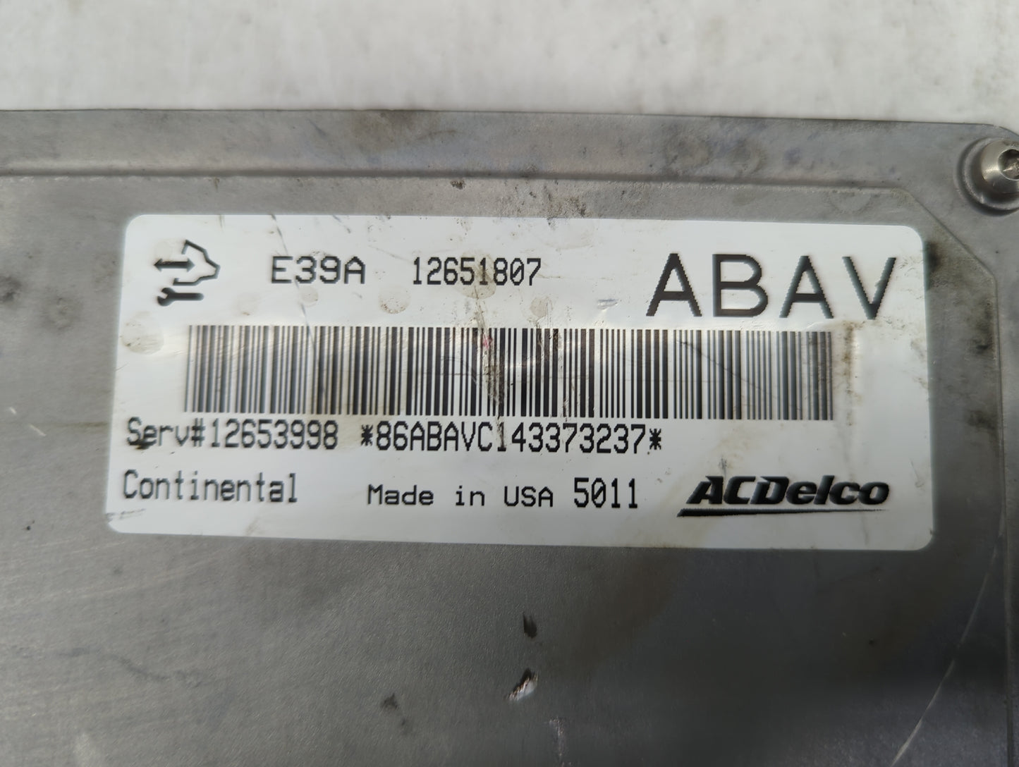 2013-2016 Chevrolet Malibu PCM Engine Control Computer ECU ECM PCU OEM P/N:12651807 12653998 Fits Fits 2013 2014 2015 2016 O