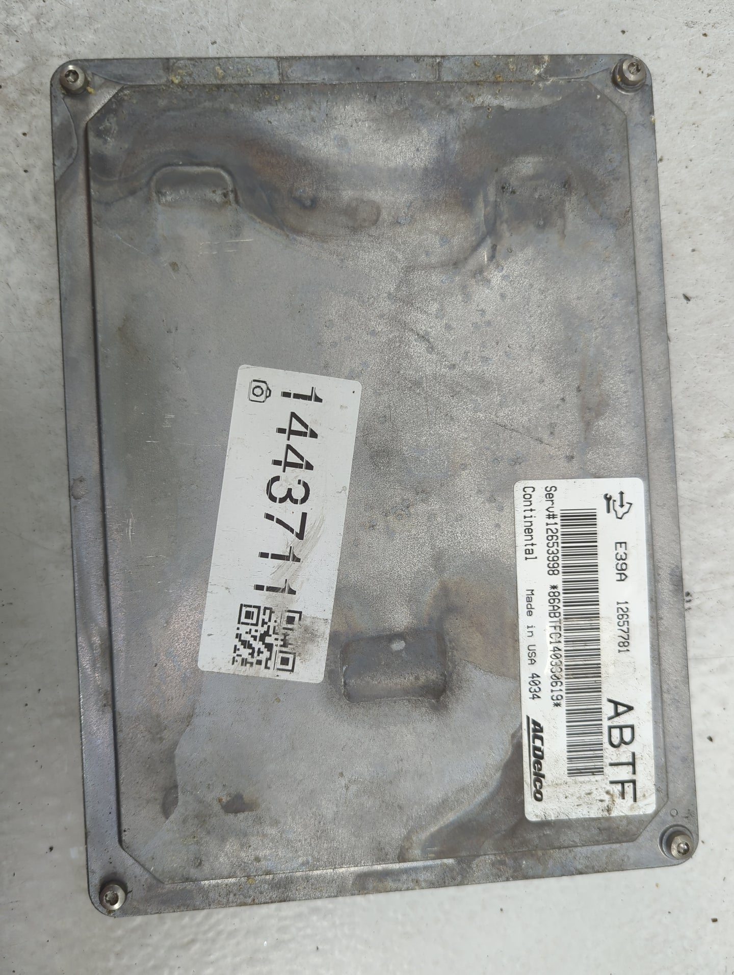 2013-2016 Chevrolet Malibu PCM Engine Control Computer ECU ECM PCU OEM P/N:12653998 12657781 Fits Fits 2013 2014 2015 2016 O