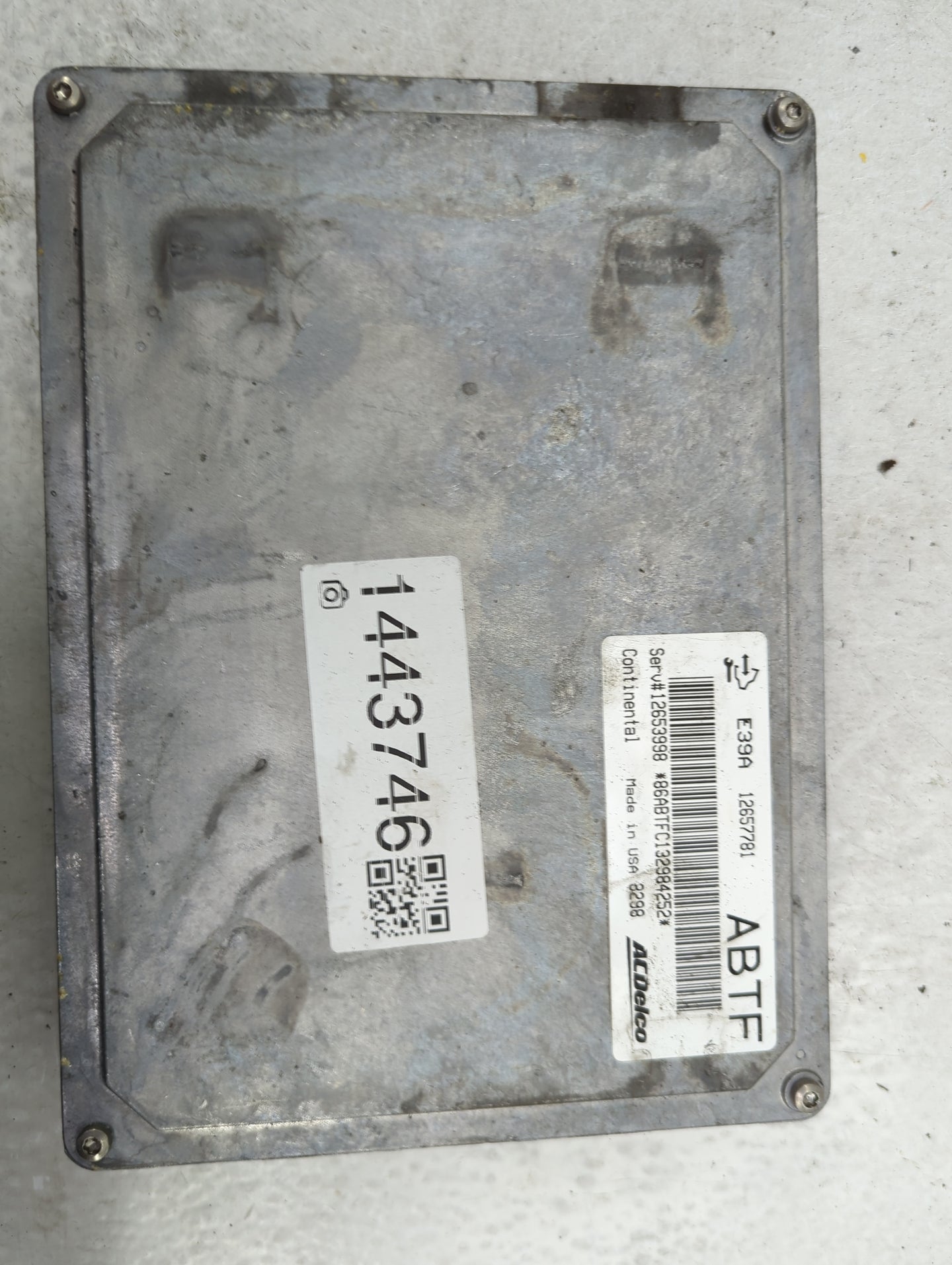 2013-2016 Chevrolet Malibu PCM Engine Control Computer ECU ECM PCU OEM P/N:12653998 12657781, E39A Fits Fits 2013 2014 2015 