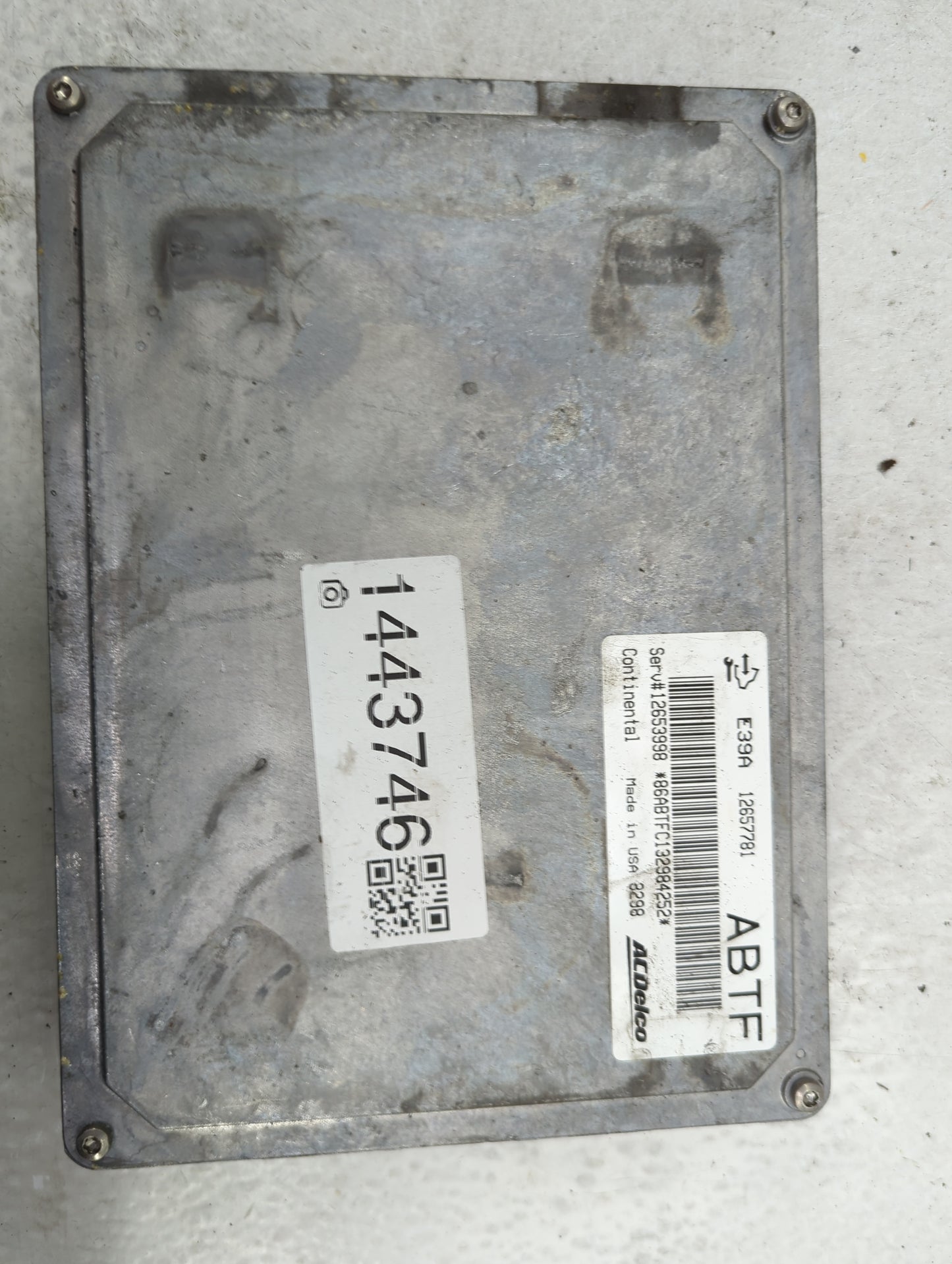 2013-2016 Chevrolet Malibu PCM Engine Control Computer ECU ECM PCU OEM P/N:12653998 12657781, E39A Fits Fits 2013 2014 2015 