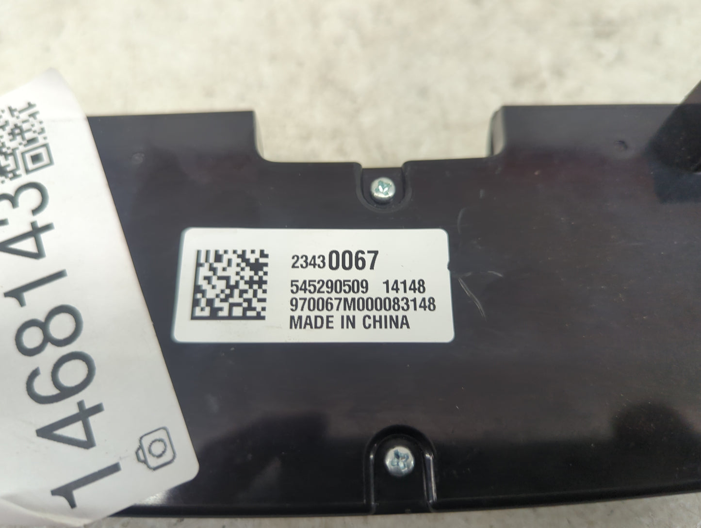 2014-2016 Chevrolet Malibu Radio Control Panel 1468143 - Oemusedautoparts1.com