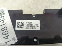2014-2016 Chevrolet Malibu Radio Control Panel 1468143 - Oemusedautoparts1.com