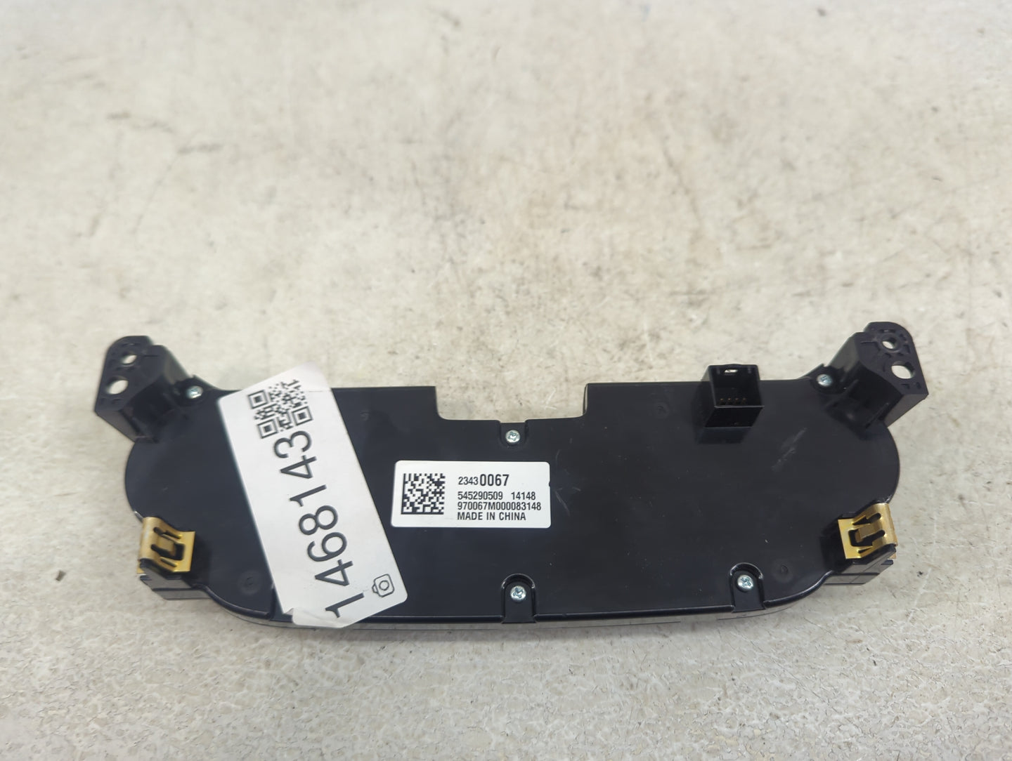 2014-2016 Chevrolet Malibu Radio Control Panel 1468143 - Oemusedautoparts1.com