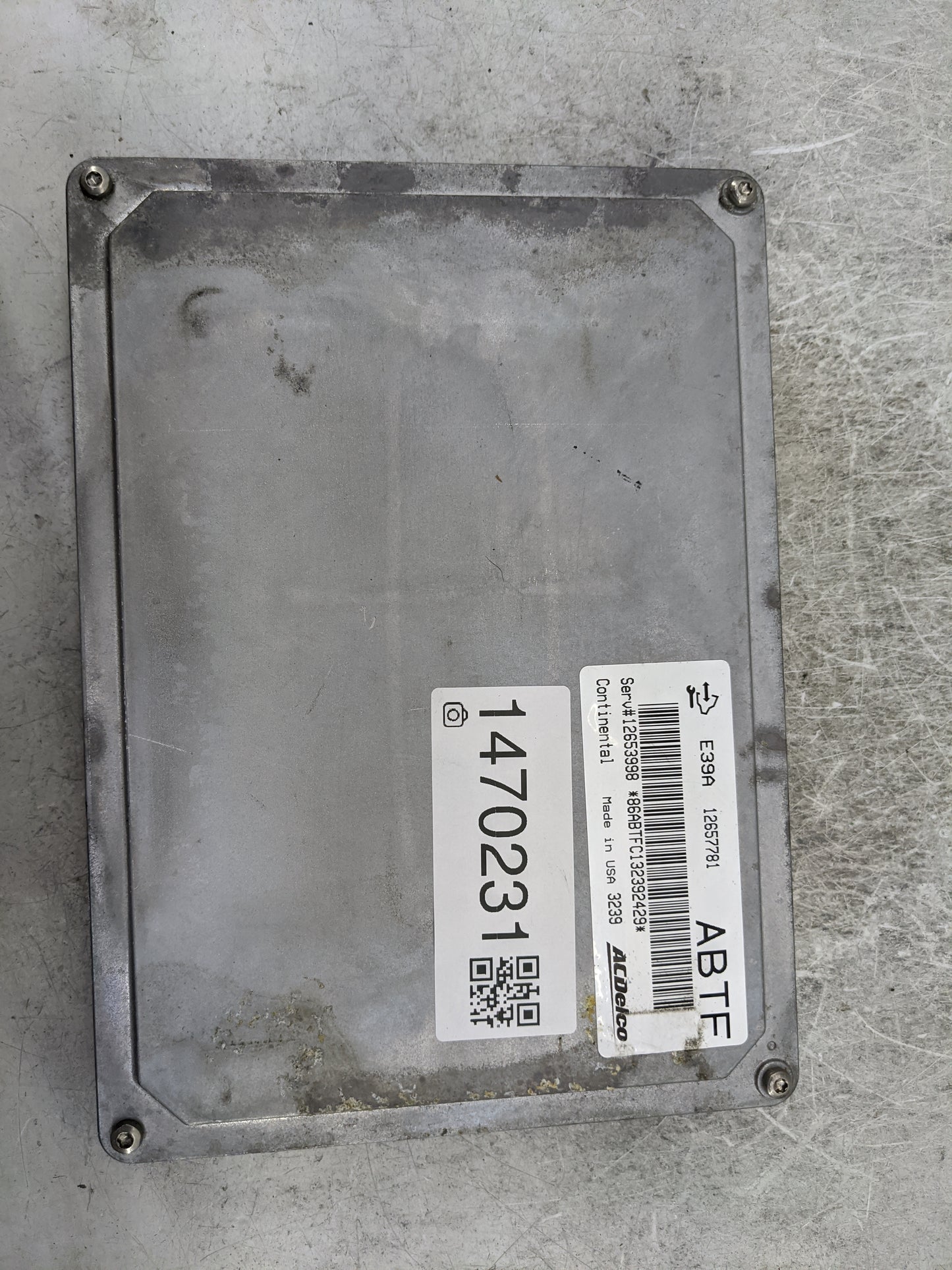 2013-2016 Chevrolet Malibu PCM Engine Control Computer ECU ECM PCU OEM P/N:12653998 12657781, E39A Fits Fits 2013 2014 2015 