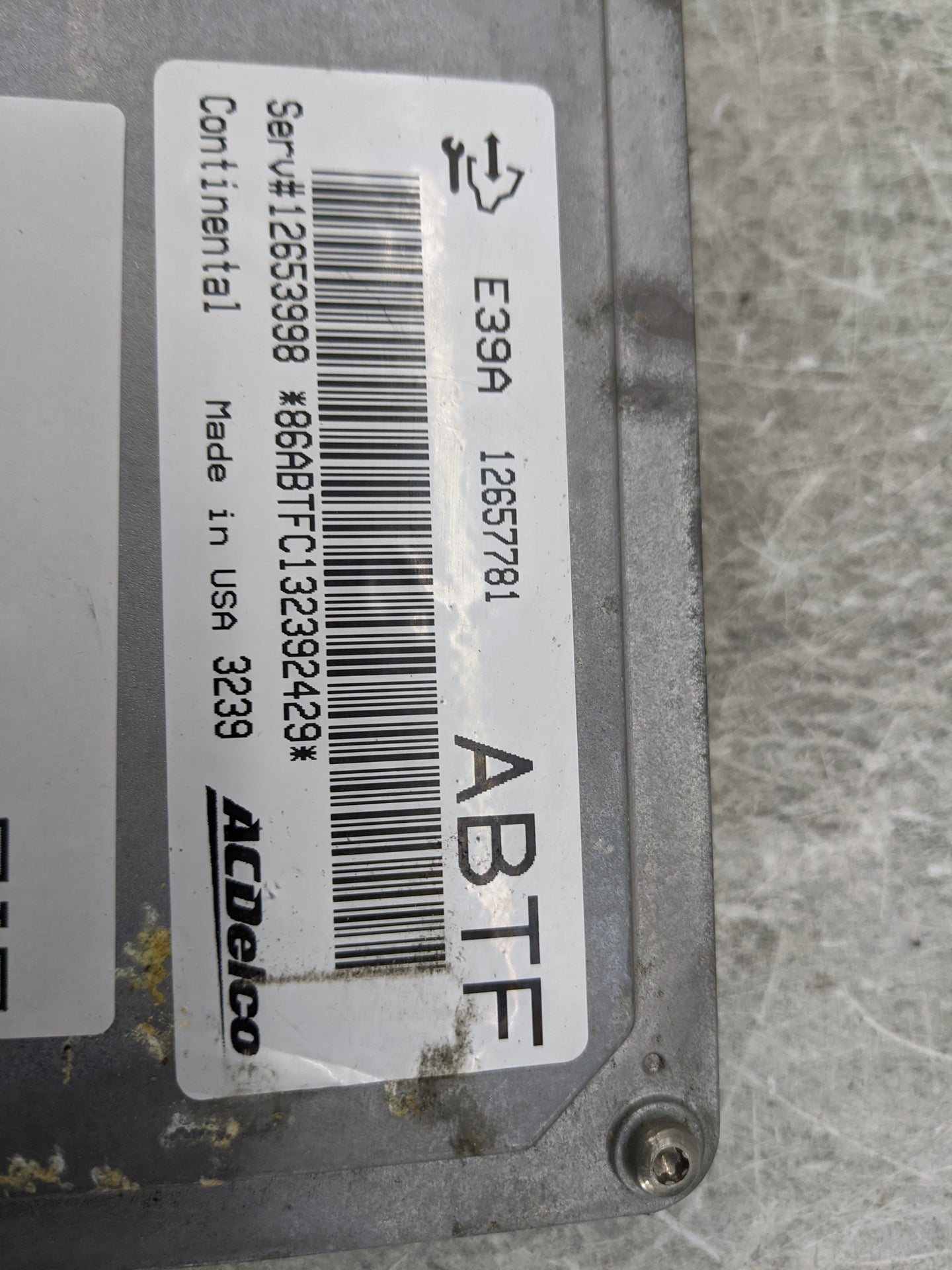 2013-2016 Chevrolet Malibu PCM Engine Control Computer ECU ECM PCU OEM P/N:12653998 12657781, E39A Fits Fits 2013 2014 2015 