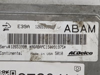 2013-2016 Chevrolet Malibu PCM Engine Control Computer ECU ECM PCU OEM P/N:12653998 Fits Fits 2013 2014 2015 2016 OEM Used A