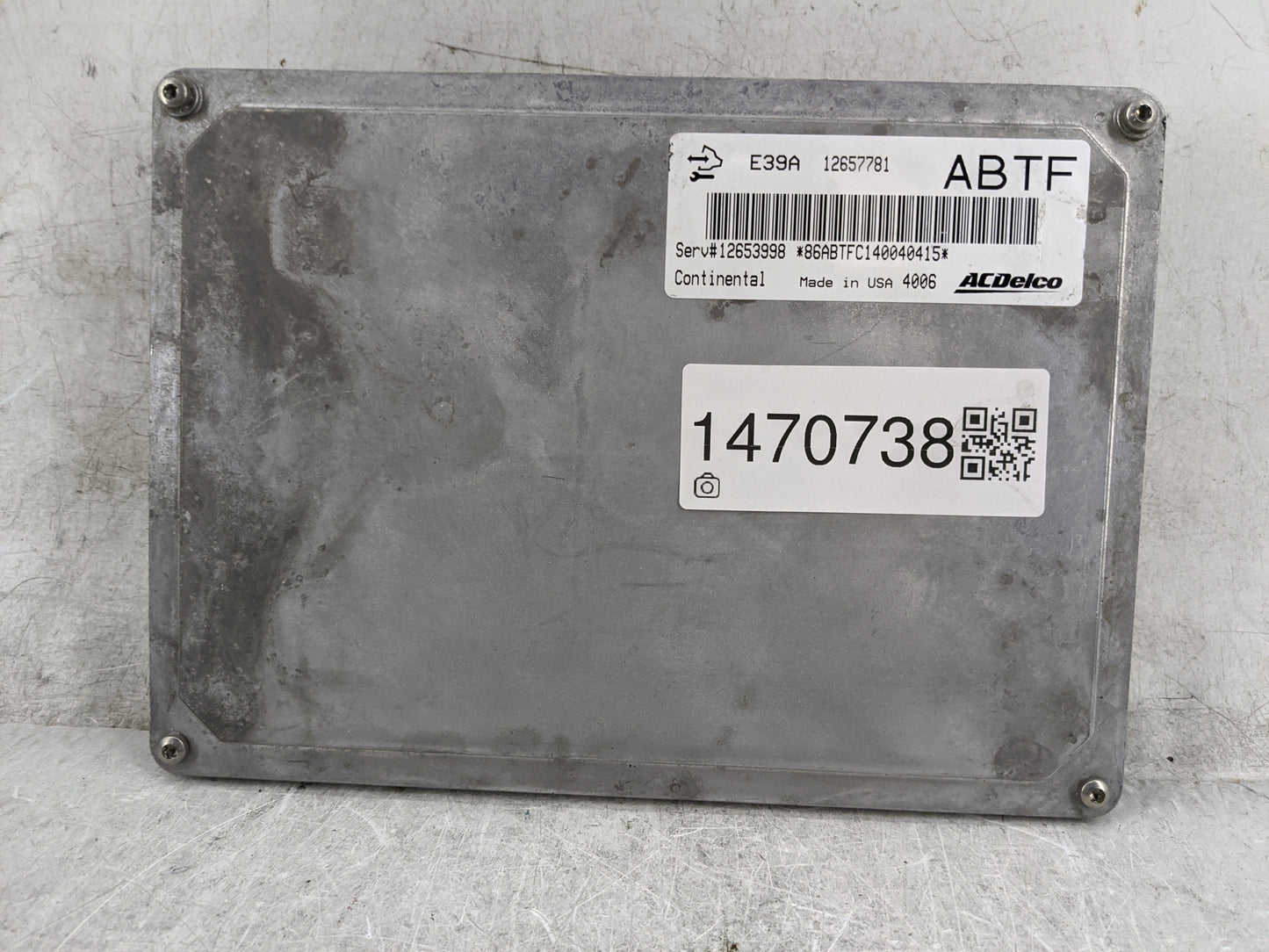 2013-2016 Chevrolet Malibu PCM Engine Control Computer ECU ECM PCU OEM P/N:12657781 12653998 Fits Fits 2013 2014 2015 2016 O