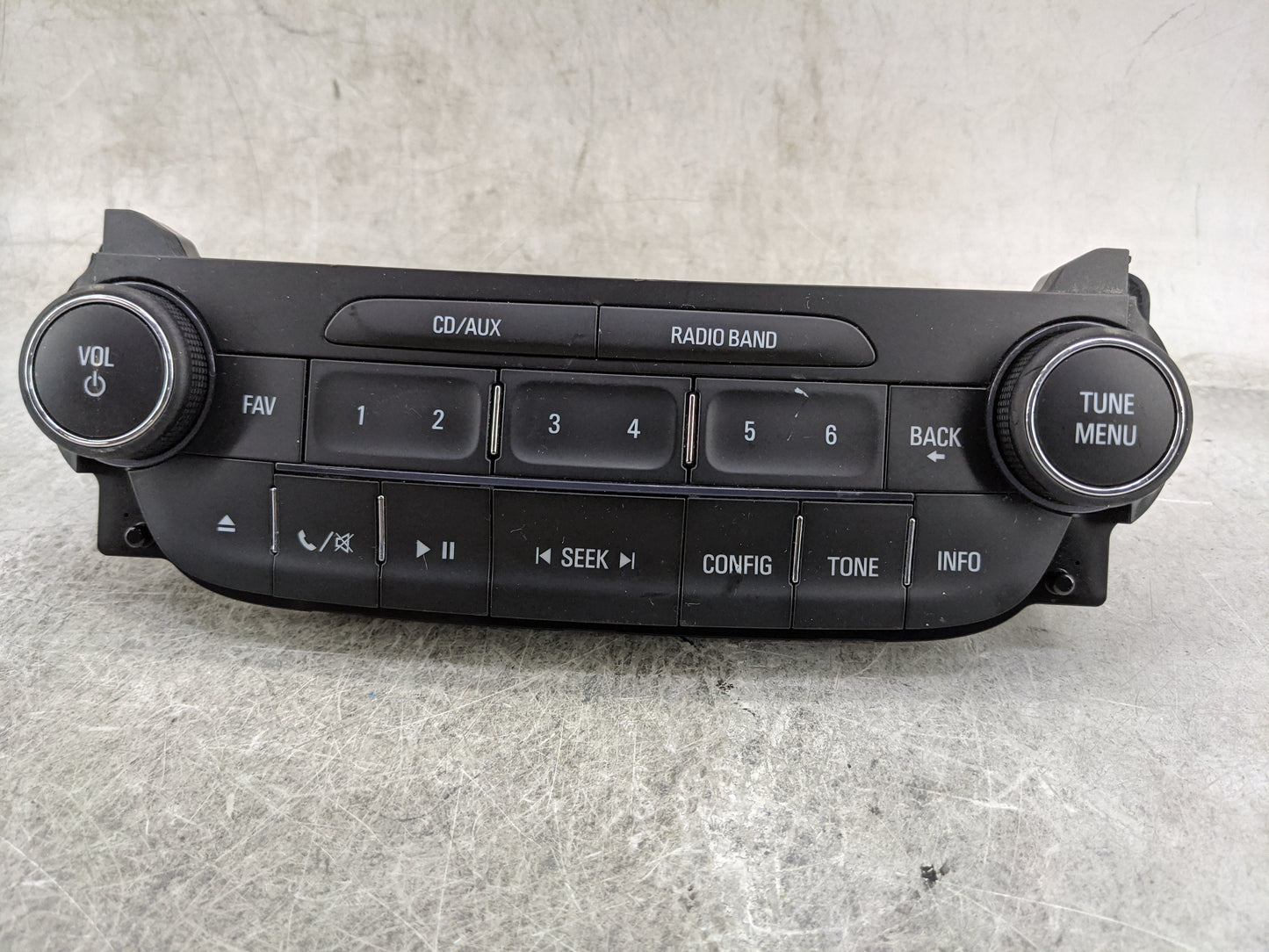2014-2016 Chevrolet Malibu Radio Control Panel 1474727 - Oemusedautoparts1.com