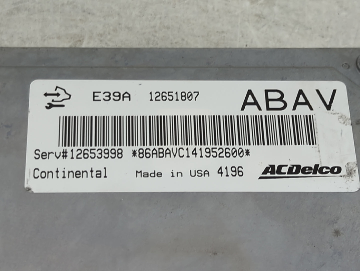 2013-2016 Chevrolet Malibu PCM Engine Control Computer ECU ECM PCU OEM P/N:12651807 12653998 Fits Fits 2013 2014 2015 2016 O