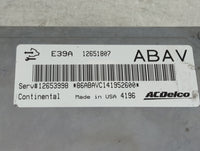 2013-2016 Chevrolet Malibu PCM Engine Control Computer ECU ECM PCU OEM P/N:12651807 12653998 Fits Fits 2013 2014 2015 2016 O
