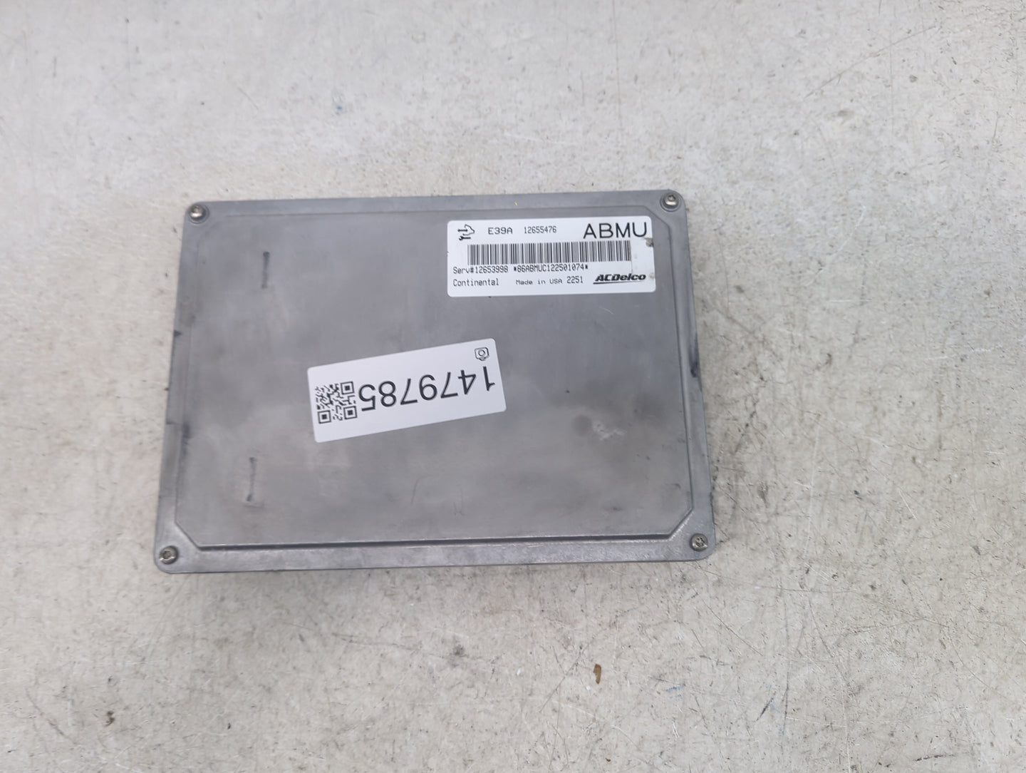 2013-2016 Chevrolet Malibu PCM Engine Control Computer ECU ECM PCU OEM P/N:12655476 12653998 Fits Fits 2013 2014 2015 2016 O