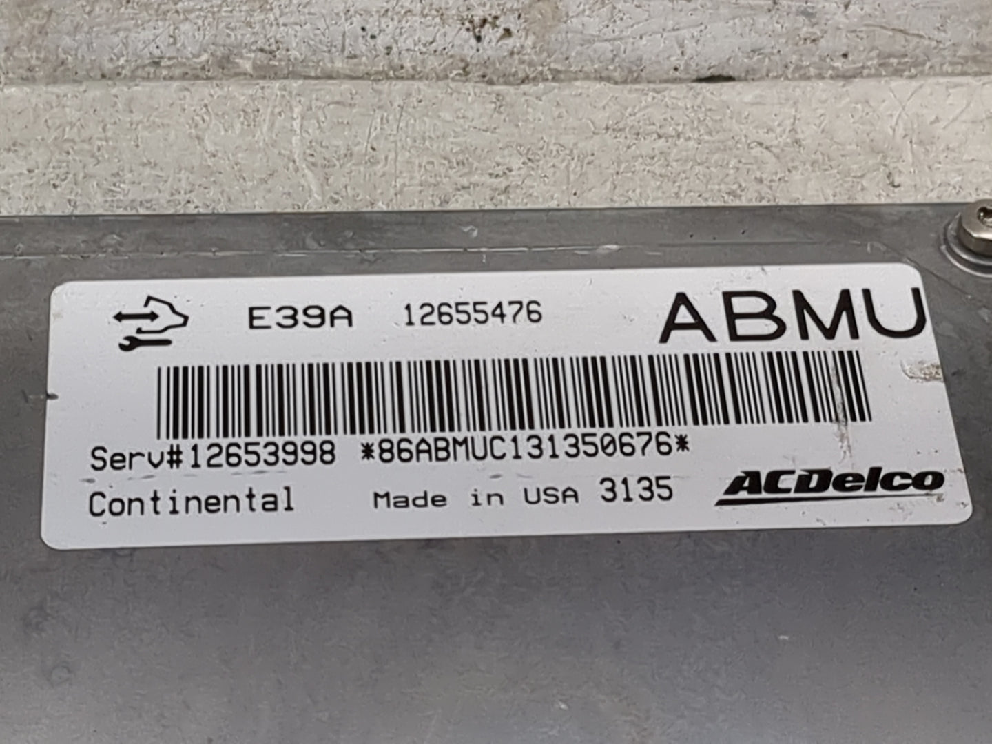 2013-2016 Chevrolet Malibu PCM Engine Control Computer ECU ECM PCU OEM P/N:12655476 12653998 Fits Fits 2013 2014 2015 2016 O